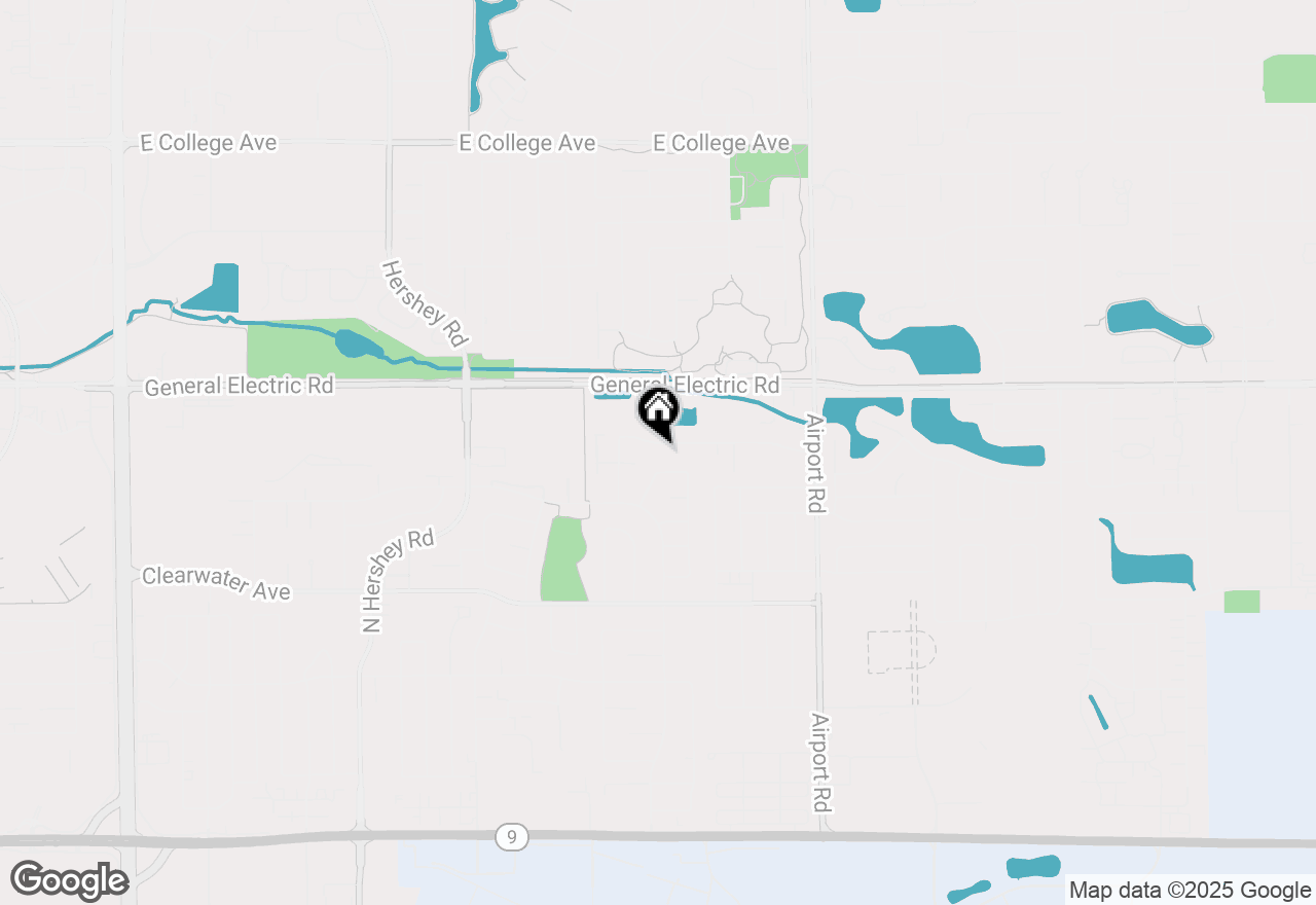 Map of 2723 Gill Street, Bloomington, IL 61704