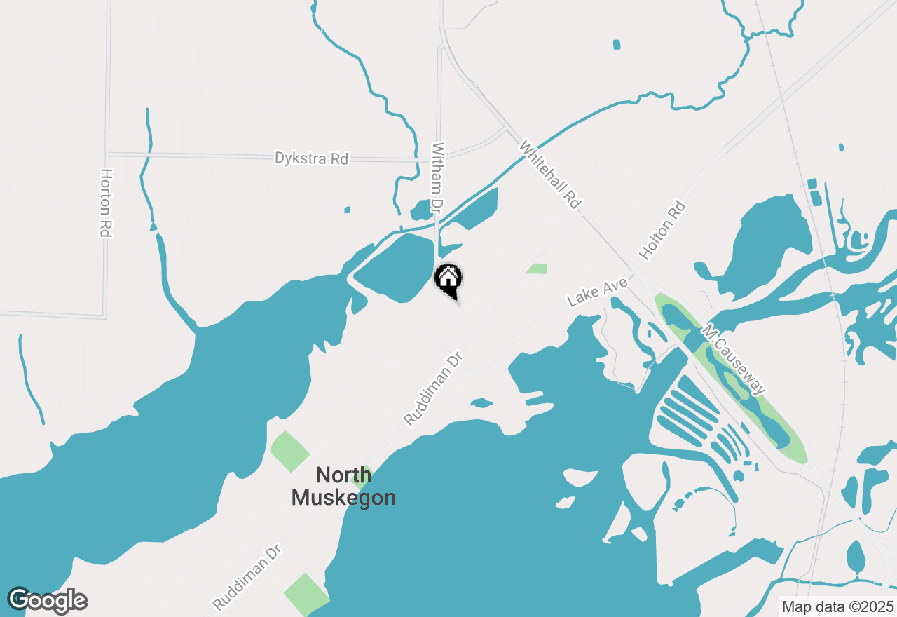 Map of 2003 Moulton Avenue, Muskegon, MI 49445