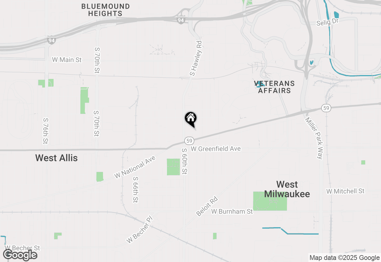 Map of 5834 W Madison St, West Allis, WI 53214