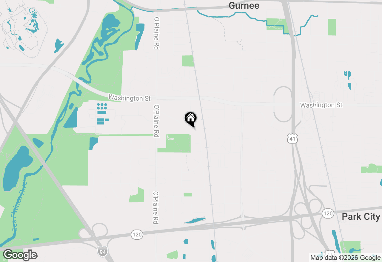 Map of 4308 Birch Drive, Gurnee, IL 60031