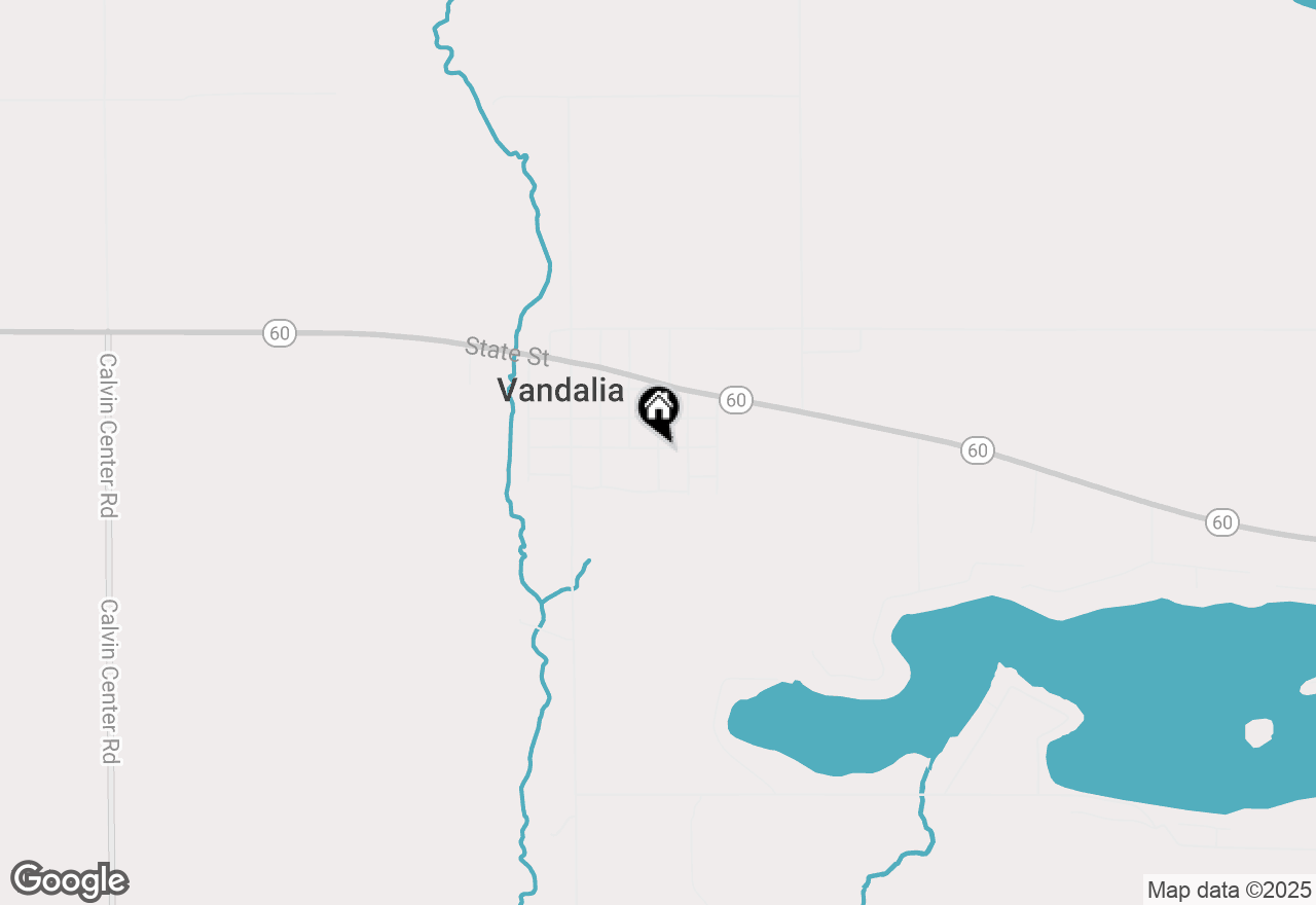 Map of V/L Mulberry Street, Vandalia, MI 49095