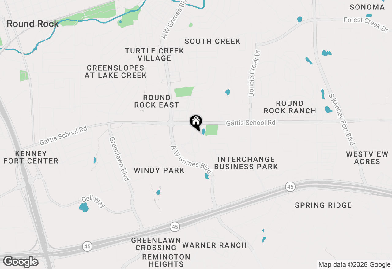 Map of 2105 Town Centre Dr #40, Round Rock, TX 78664
