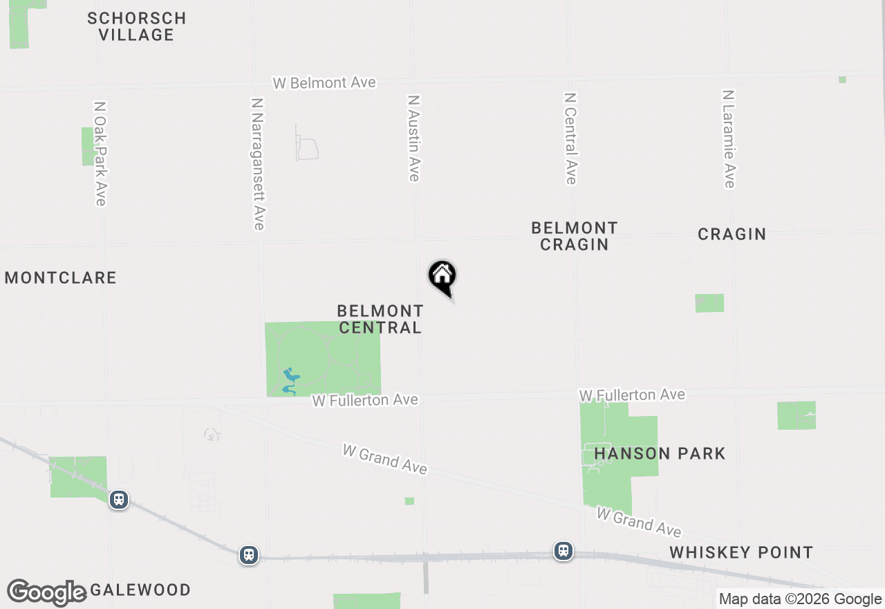Map of 2619 N Mason Avenue, Chicago, IL 60639