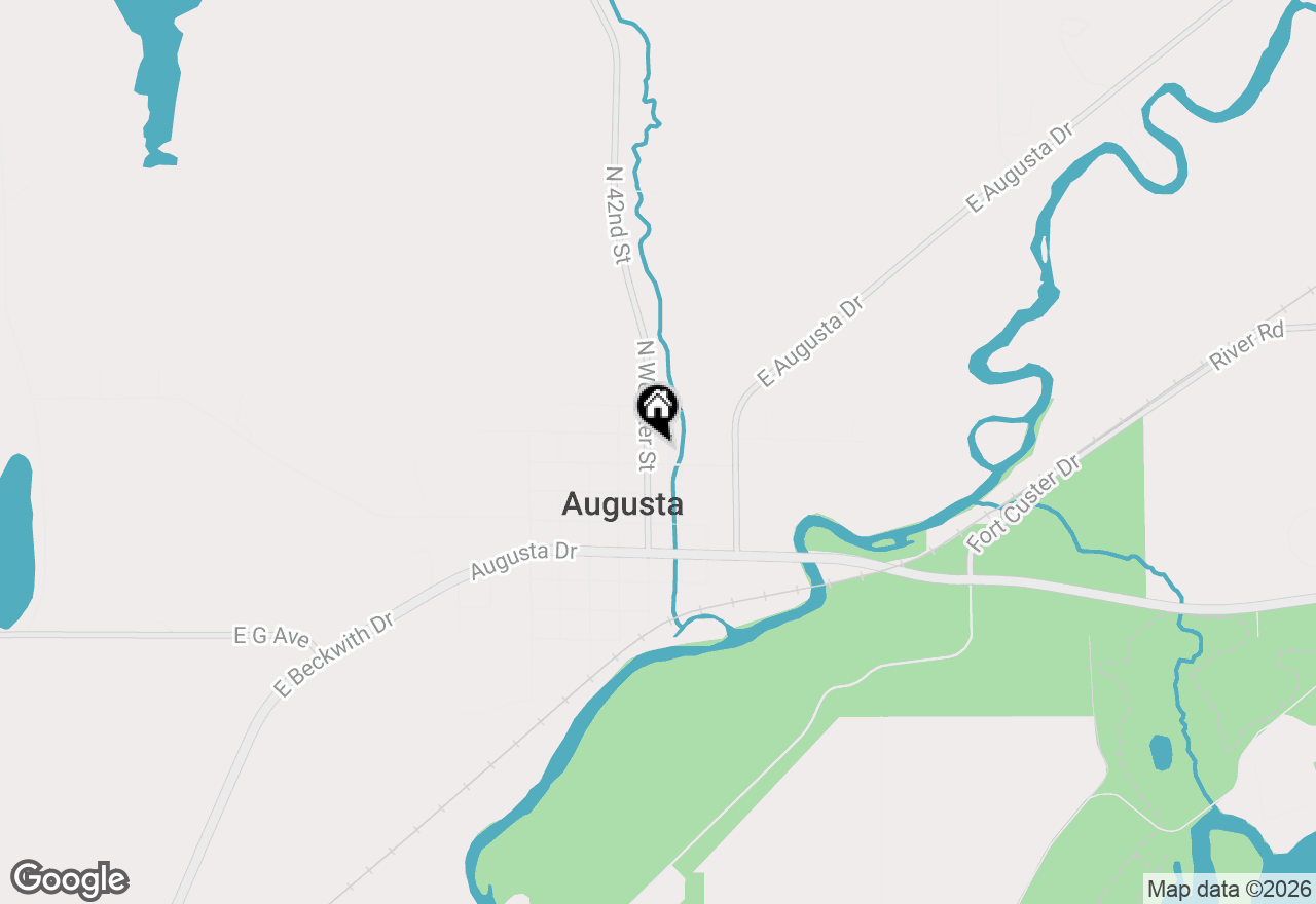 Map of 404 N Webster Street, Augusta, MI 49012