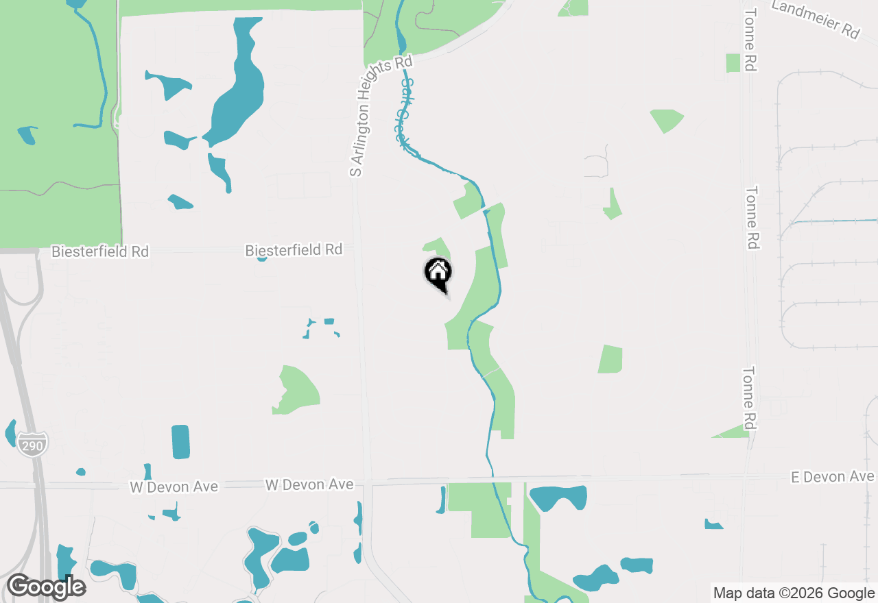 Map of 86 Lonsdale Road, Elk Grove Village, IL 60007