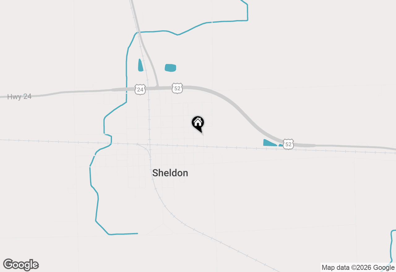 Map of 455 E Main Street, Sheldon, IL 60966