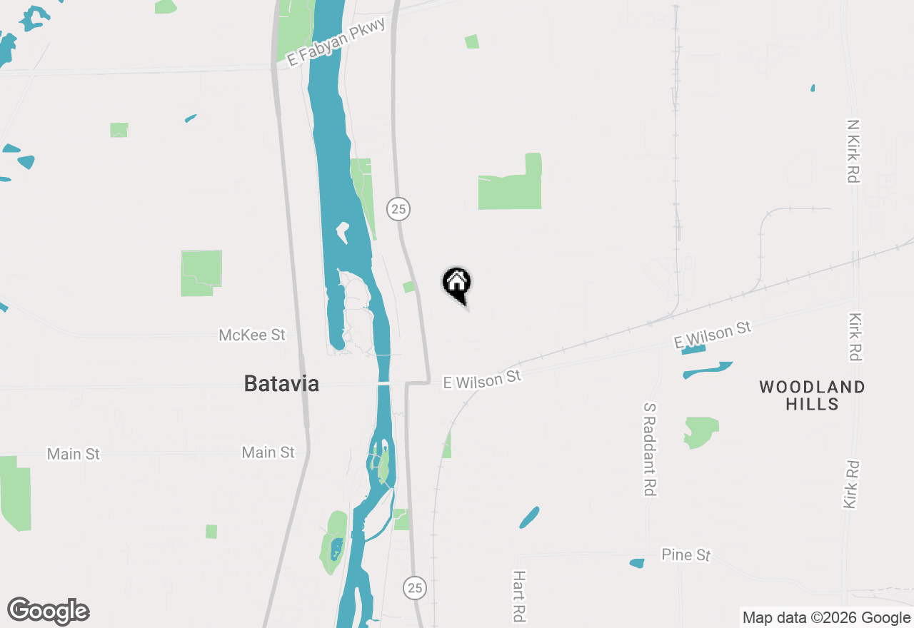 Map of 226 N Van Buren Street, Batavia, IL 60510