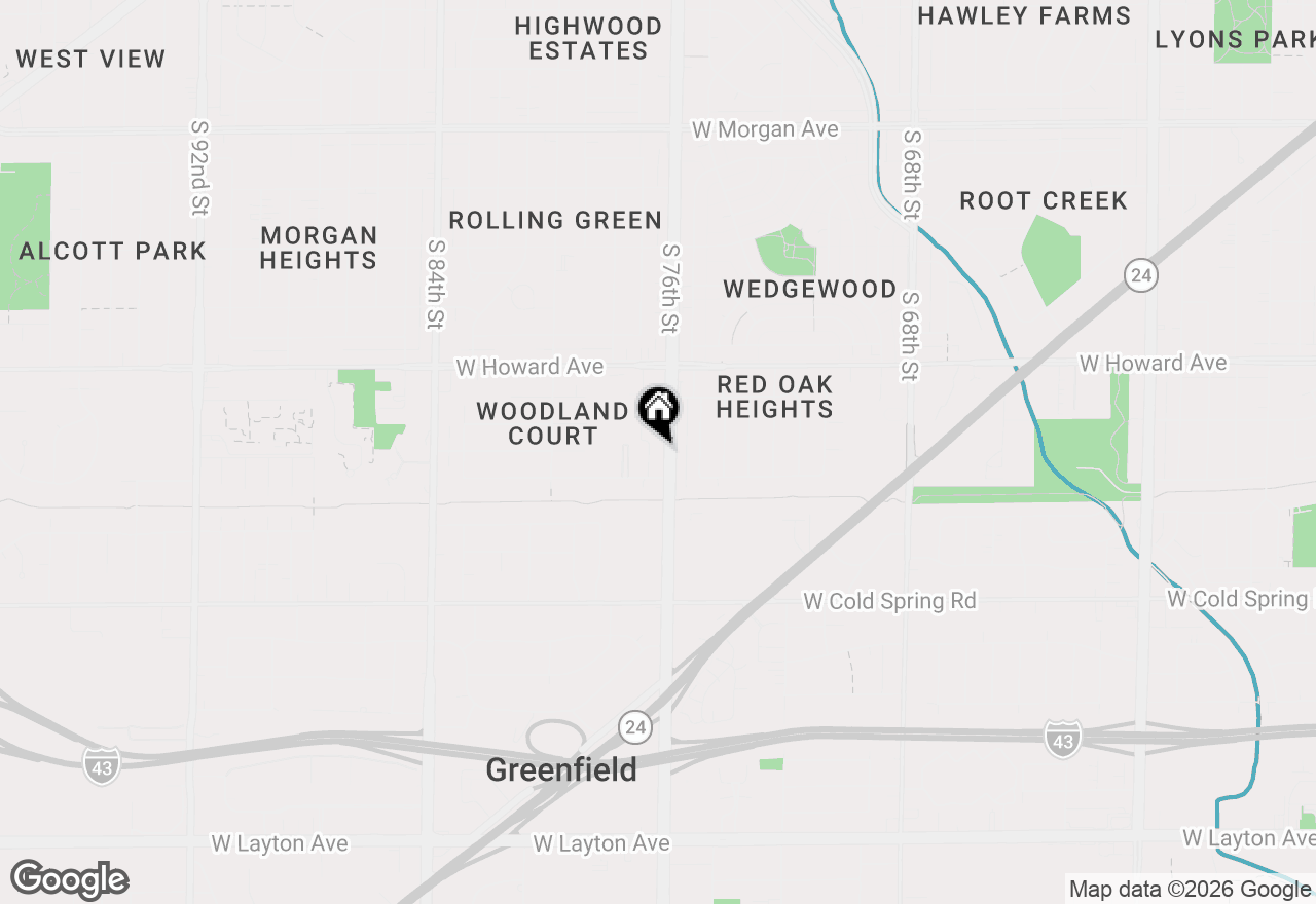 Map of 4015 S 76th St, Milwaukee, WI 53220