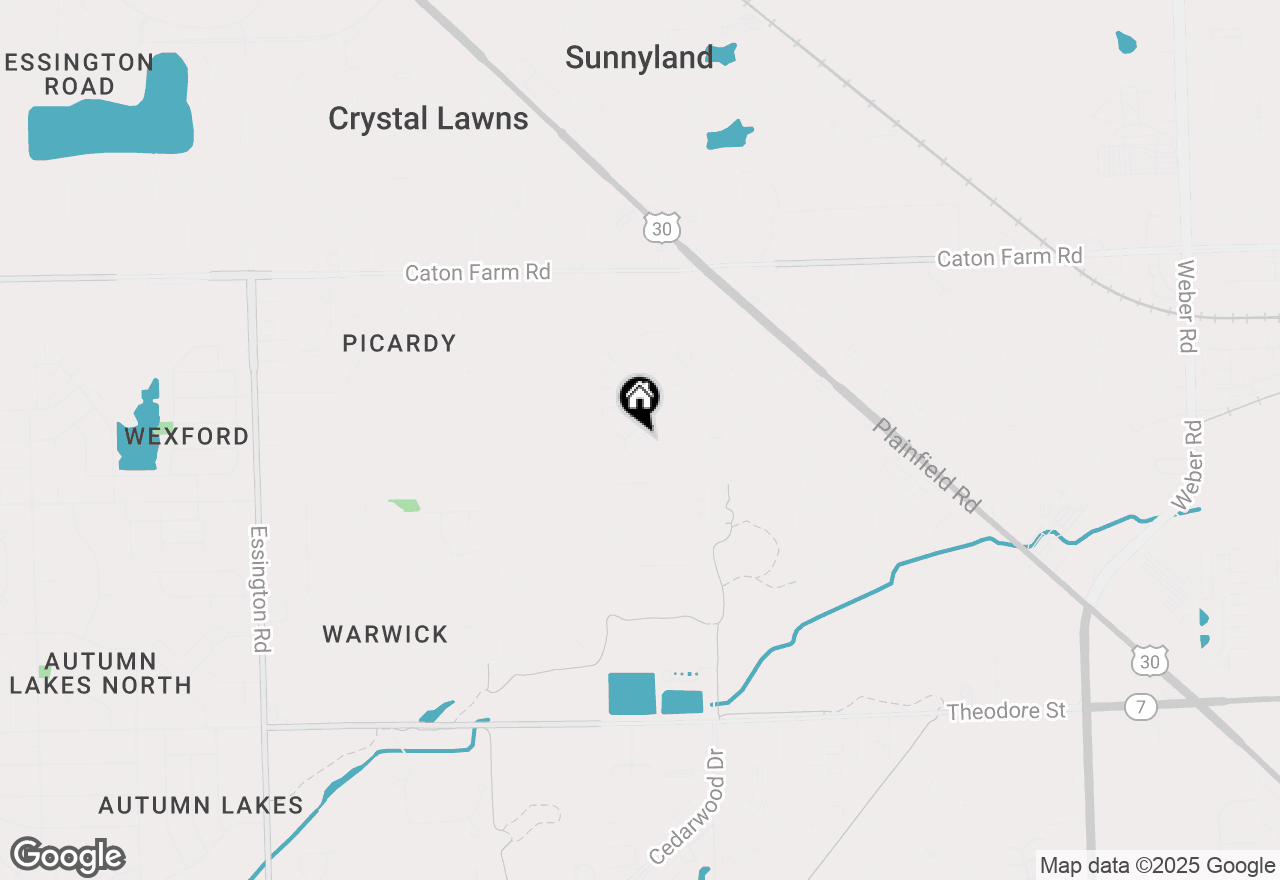 Map of 2115 Jasmine Drive, Crest Hill, IL 60403