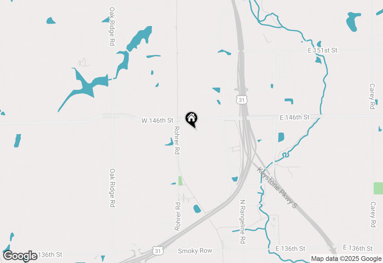 Map of 154 Pearl Street, Carmel, IN 46032