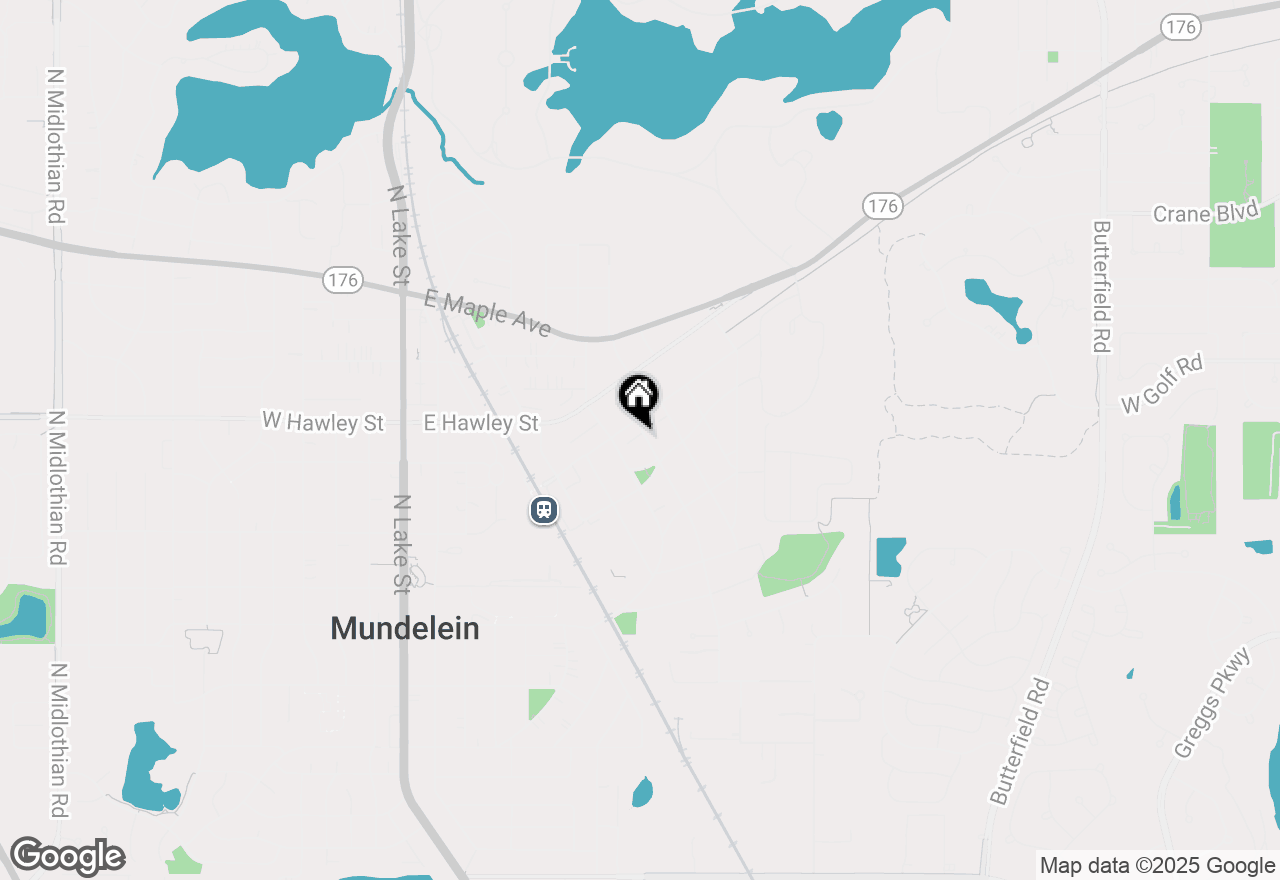 Map of 328 N Shaddle Avenue, Mundelein, IL 60060