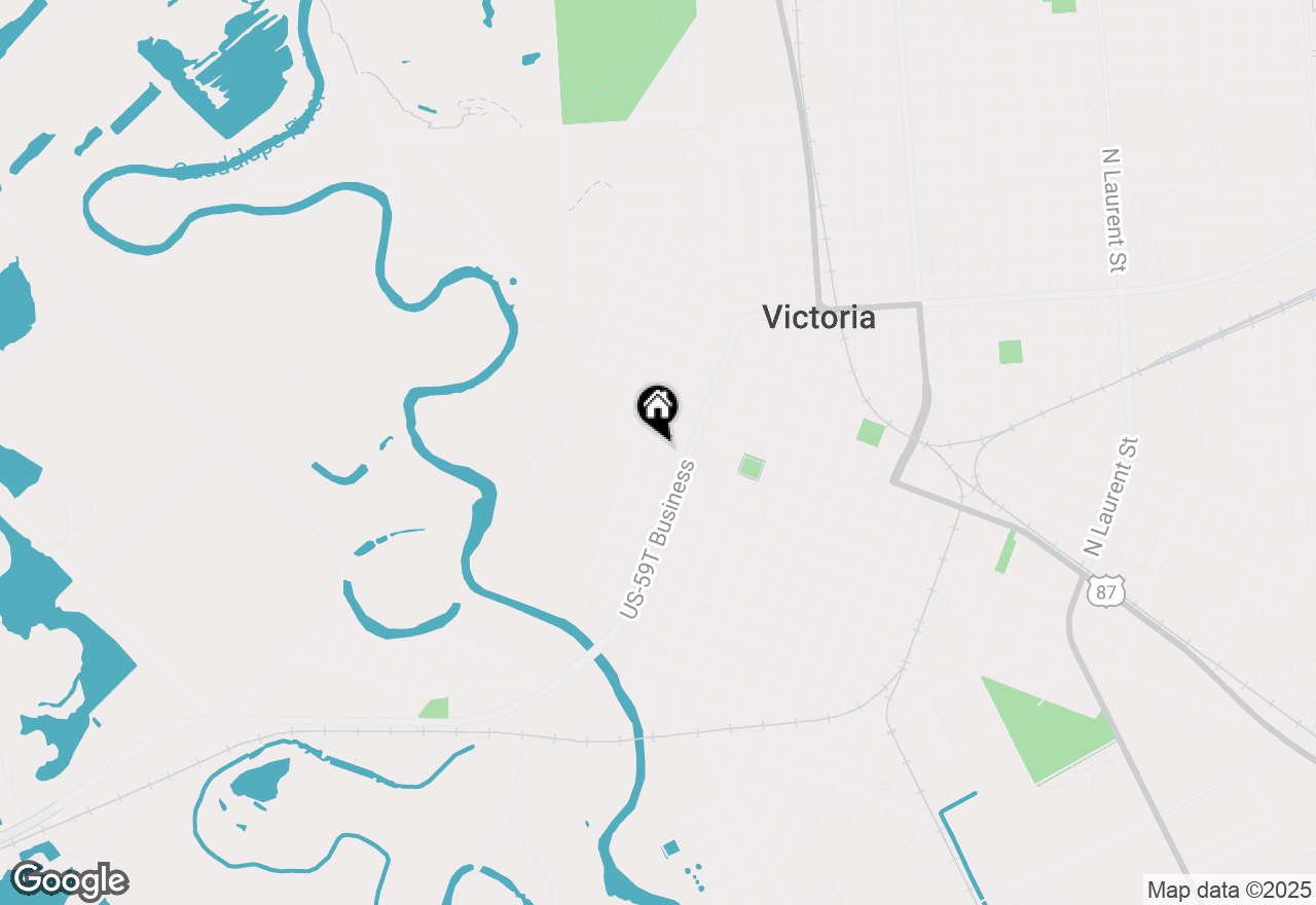 Map of 101 S Vine Street, Victoria, TX 77901