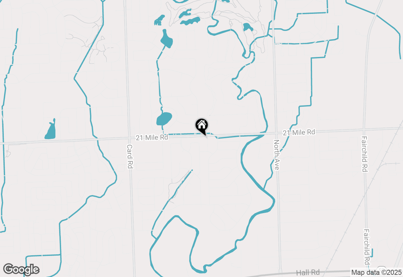 Map of 22377 Massey Lane, Macomb, MI 48044