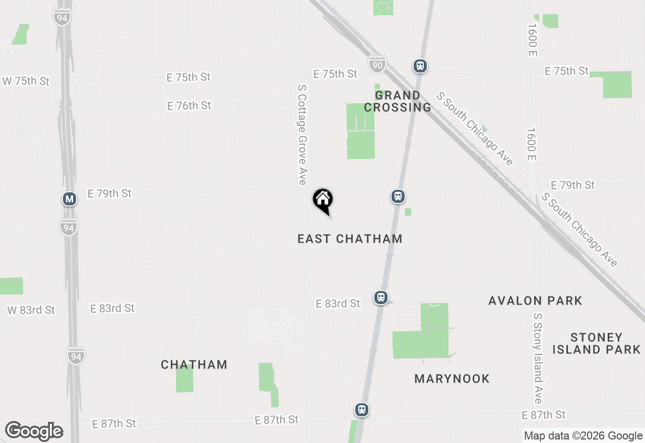 Map of 8005 S Maryland Avenue, Chicago, IL 60619