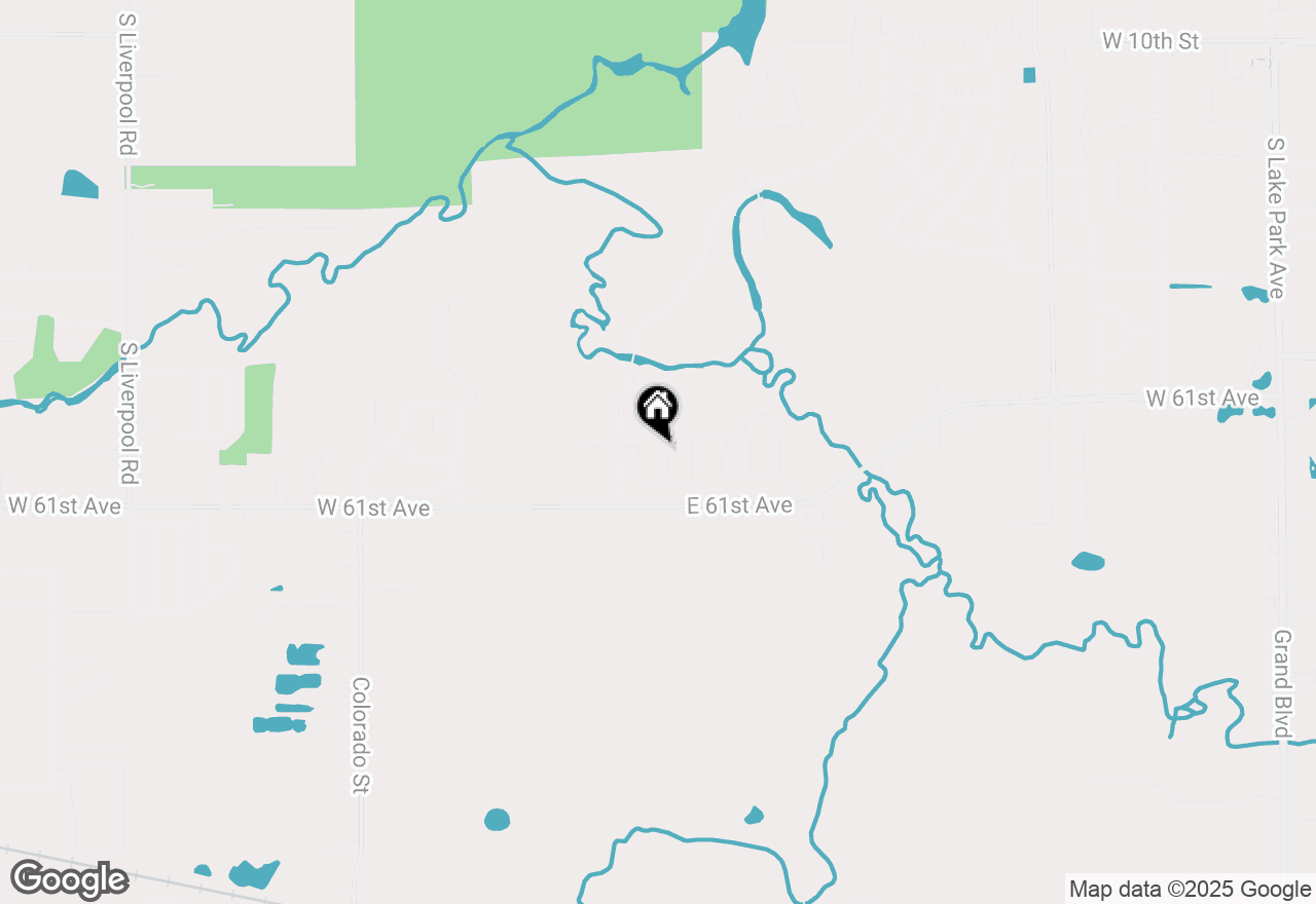 Map of 1716 Stellar Street, Hobart, IN 46342