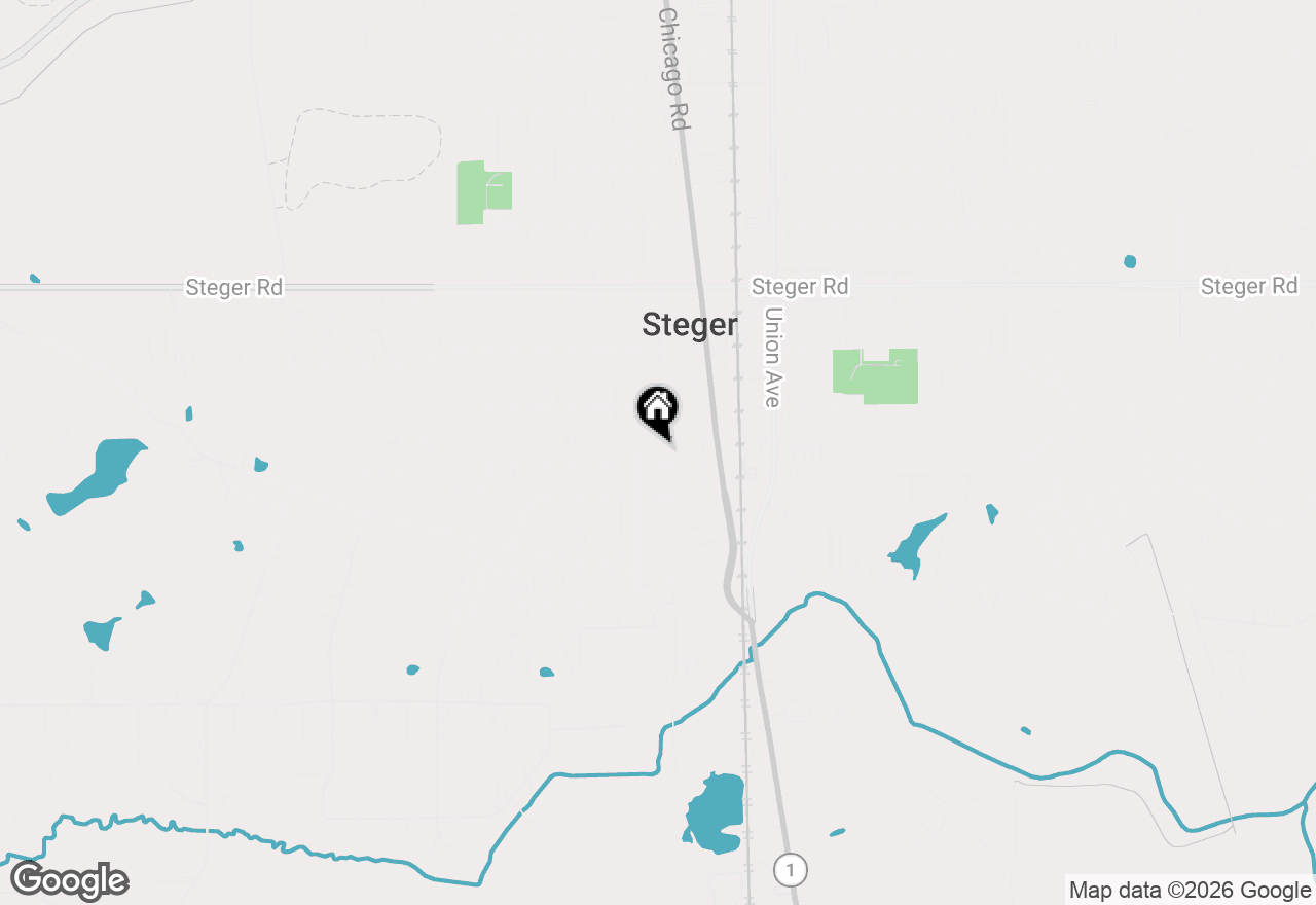 Map of 3636 Emerald Avenue, Steger, IL 60475