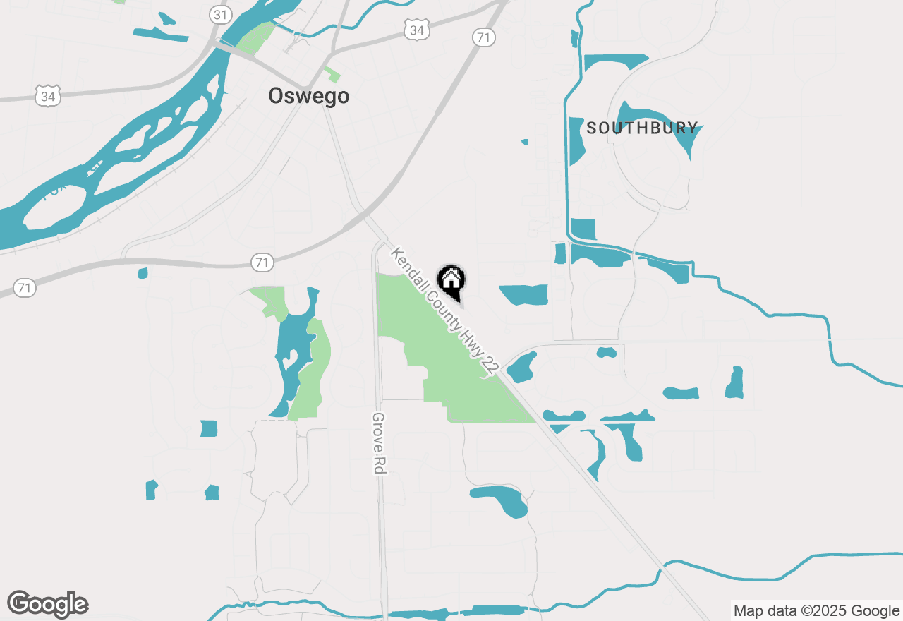 Map of 3 Templeton Drive, Oak Brook, IL 60523