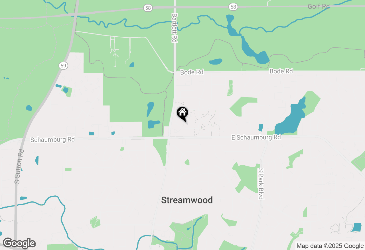 Map of 20 Haverton Court, Streamwood, IL 60107