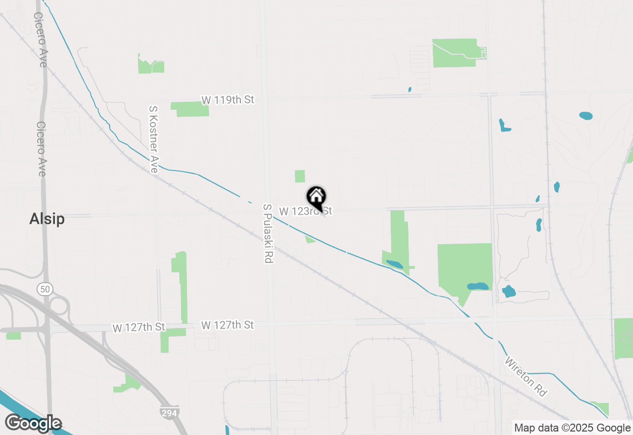 Map of 3817 W 123rd Street #203G, Alsip, IL 60803