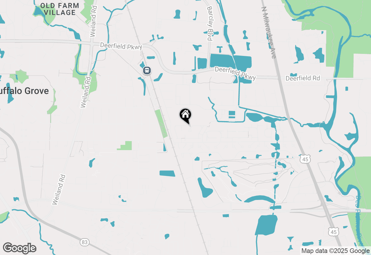 Map of 435 Swan Court, Deerfield, IL 60015