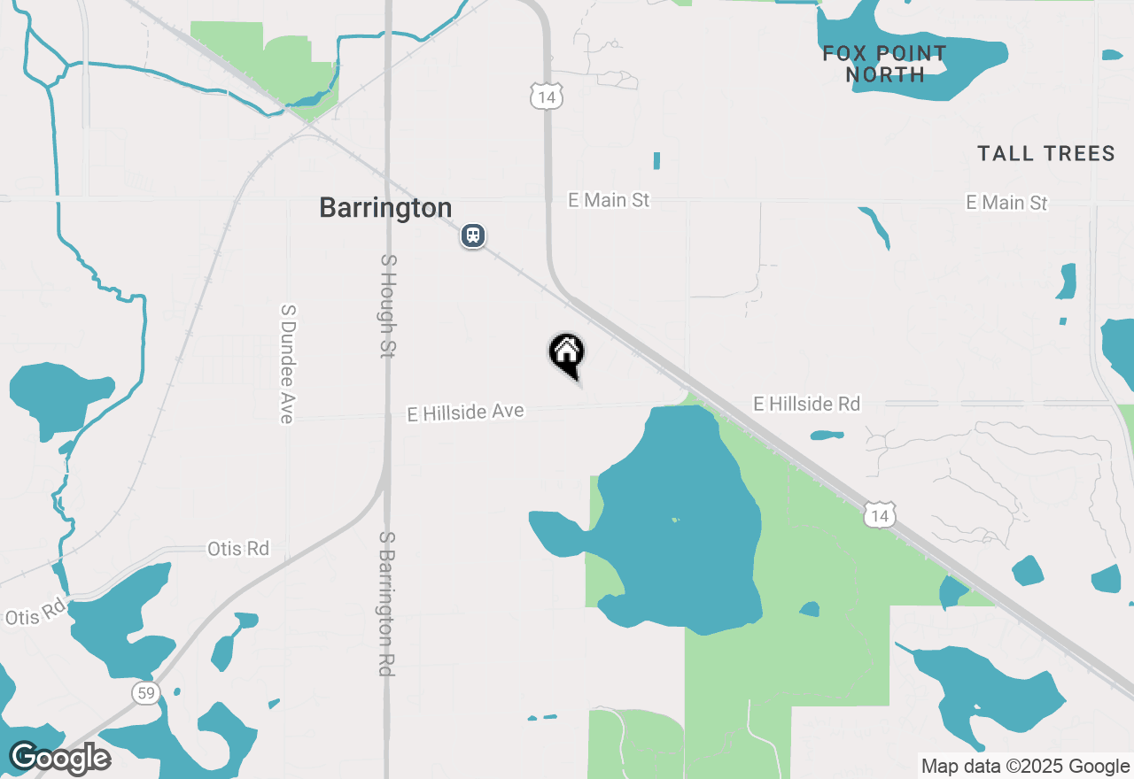 Map of 636 Concord Place, Barrington, IL 60010