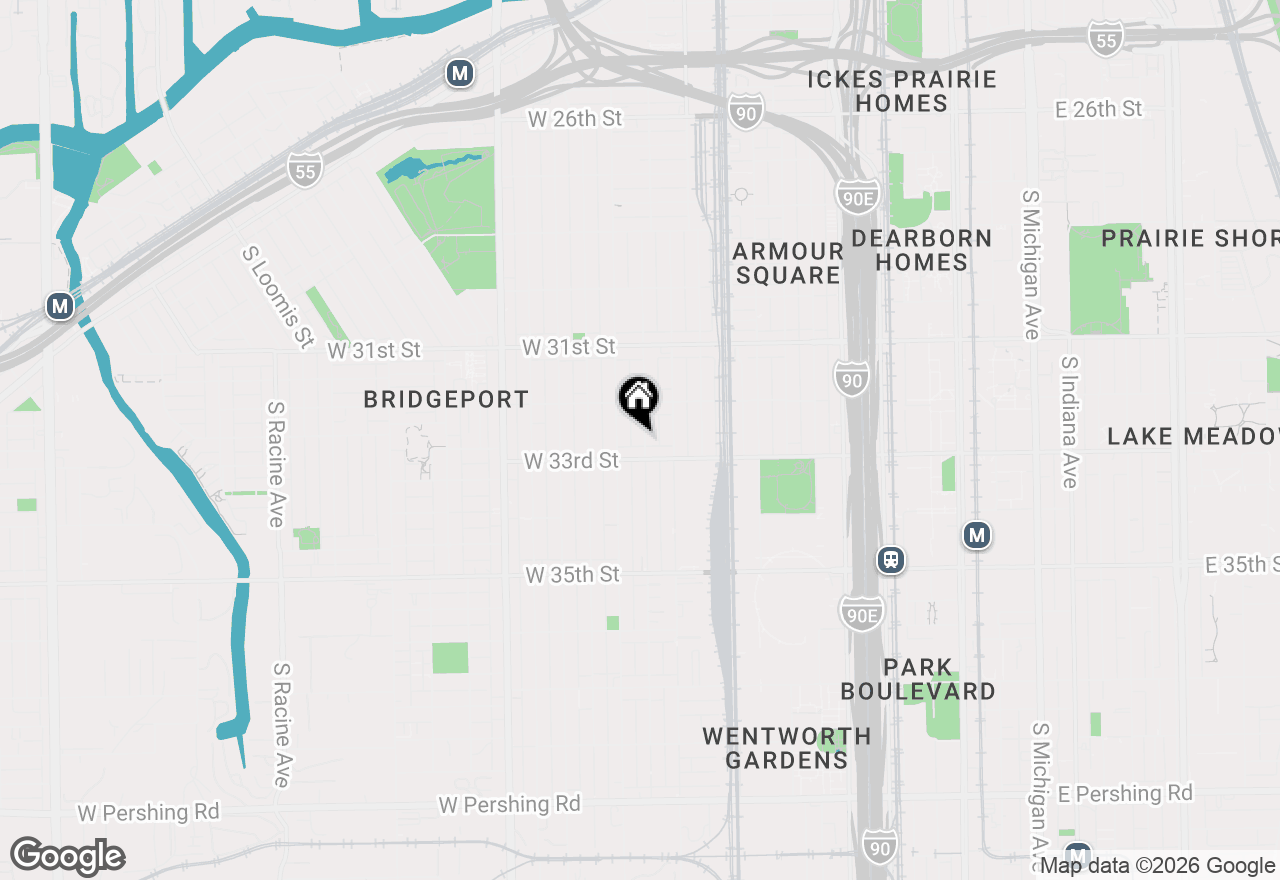 Map of 3240 S Parnell Avenue, Chicago, IL 60616