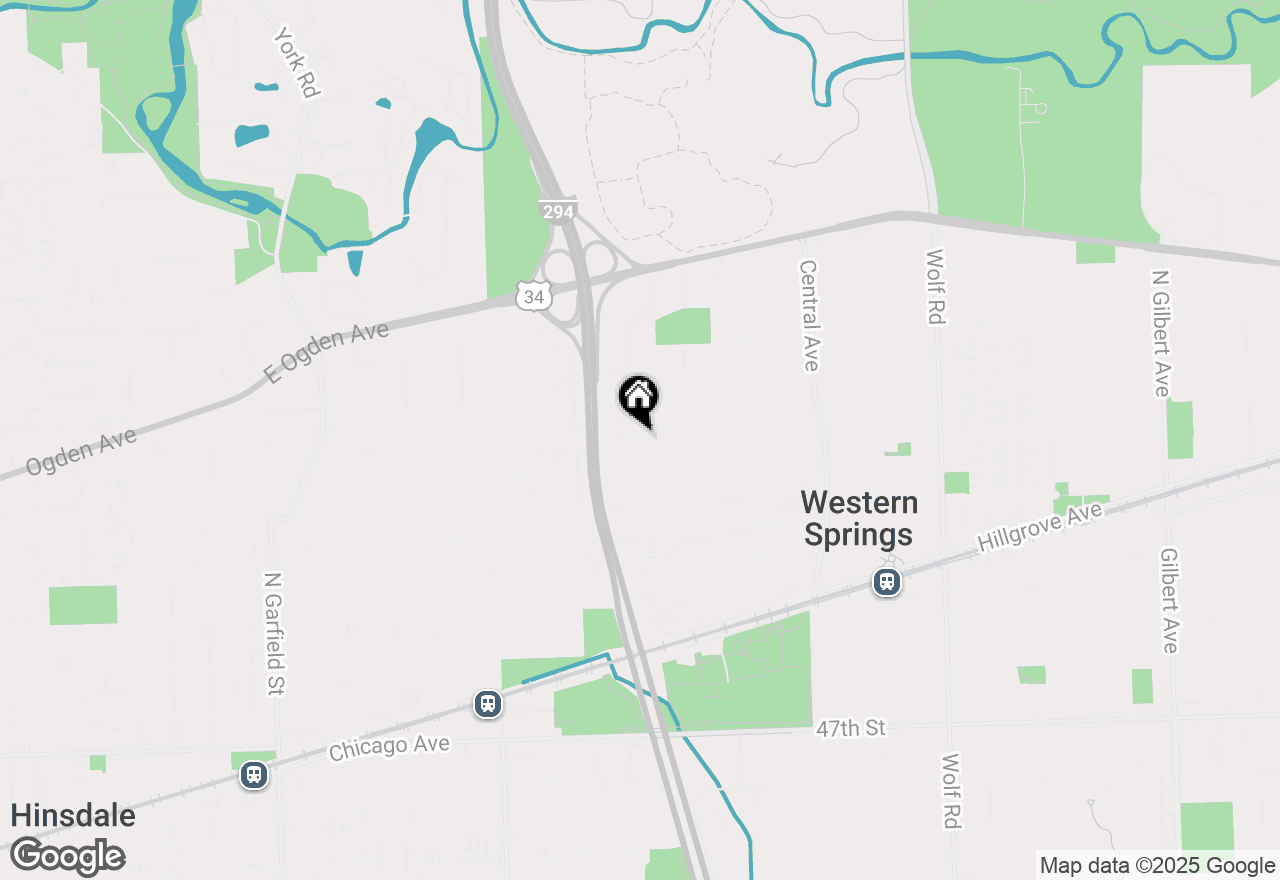 Map of 4143 Western Avenue, Western Springs, IL 60558