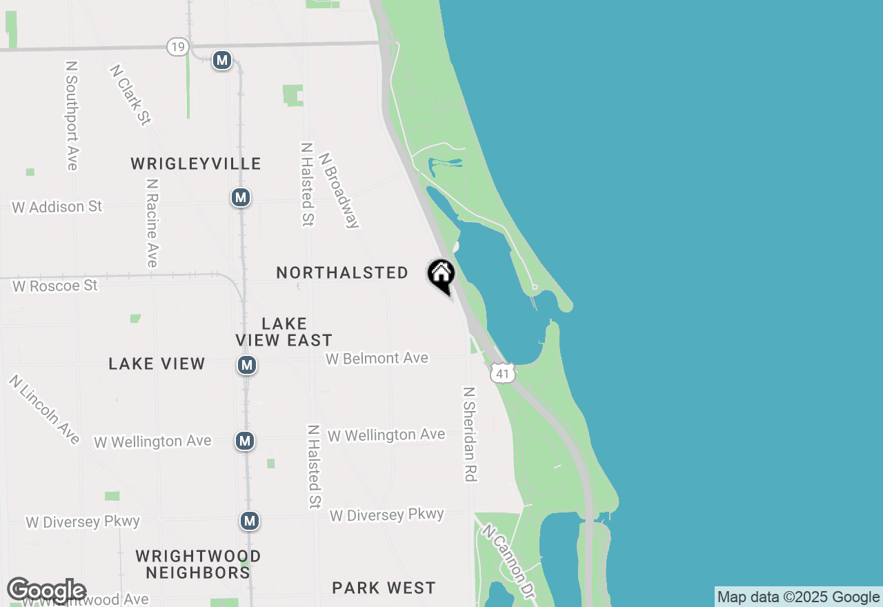 Map of 420 W Aldine Avenue #404, Chicago, IL 60657