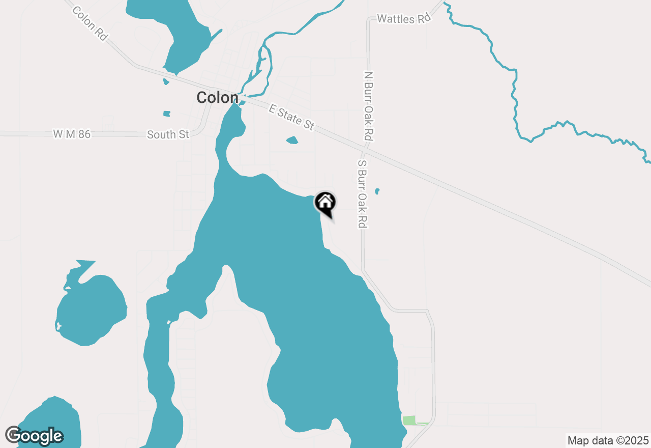 Map of 1051 Willow Drive, Colon, MI 49040