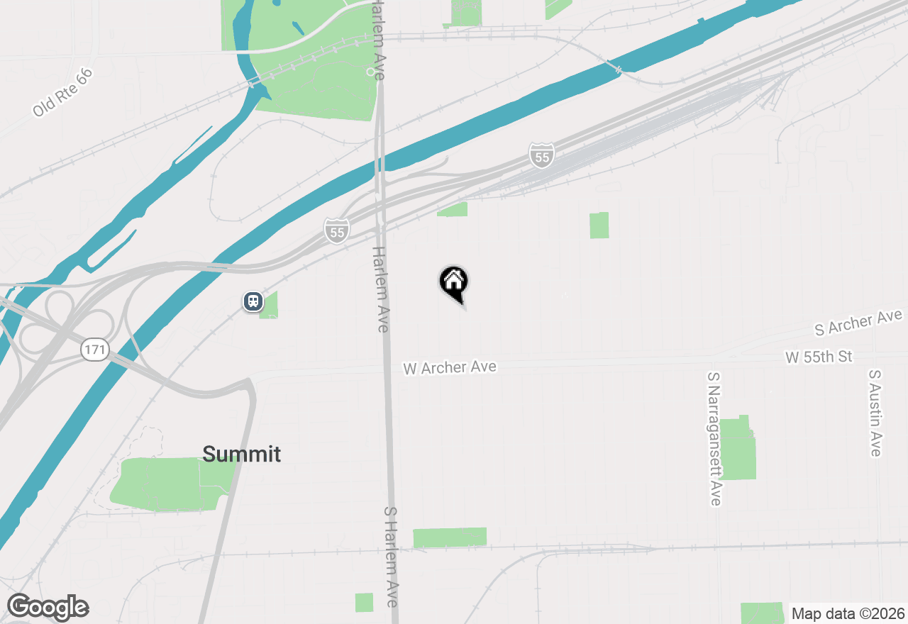 Map of 5345 S Nordica Avenue, Chicago, IL 60638