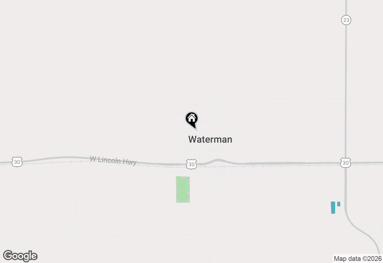 Map of 330 N Birch Street, Waterman, IL 60556