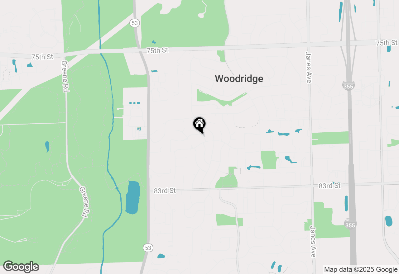 Map of 3011 Scenicwood Lane, Woodridge, IL 60517