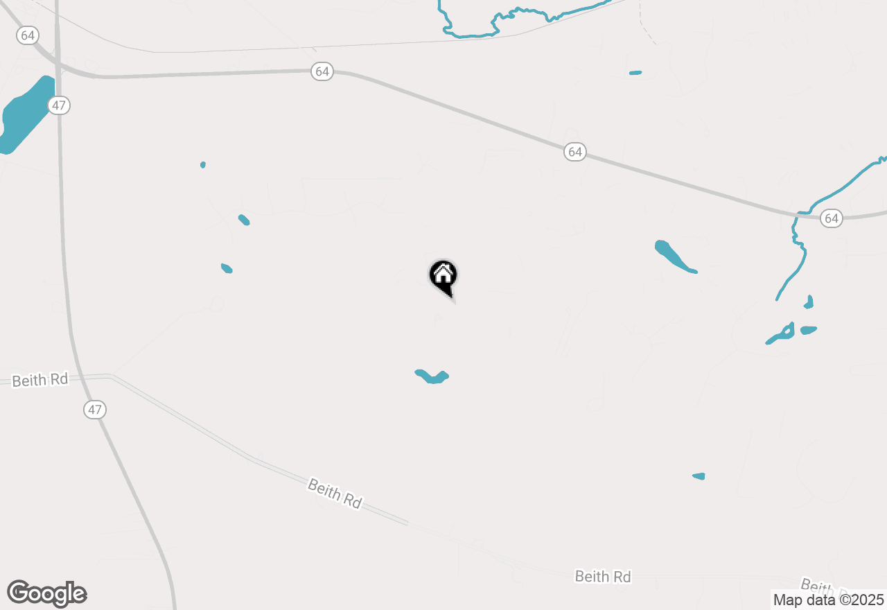 Map of 43W140 Campton Hills Road, Elburn, IL 60119