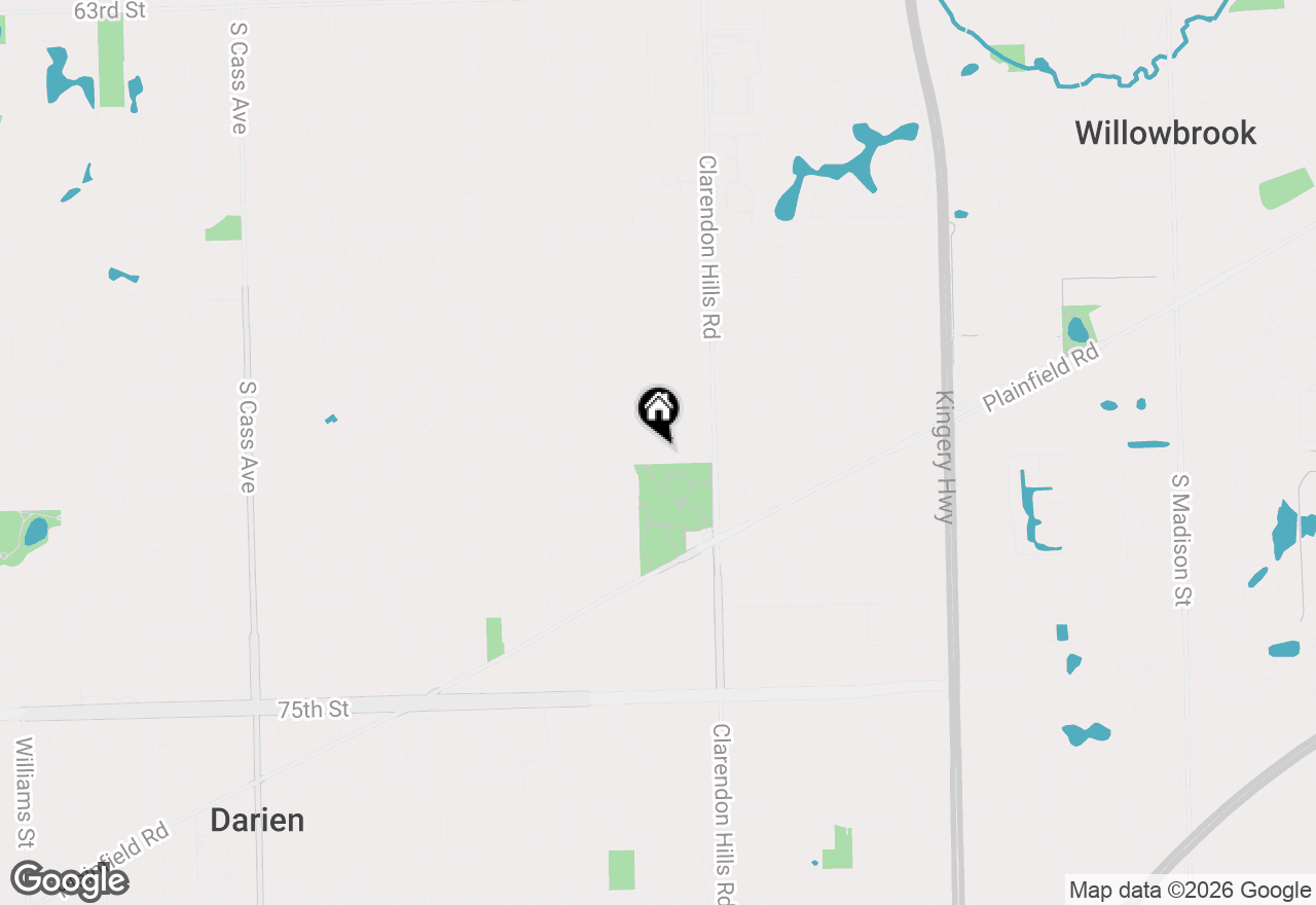 Map of 430 71st Street, Darien, IL 60561