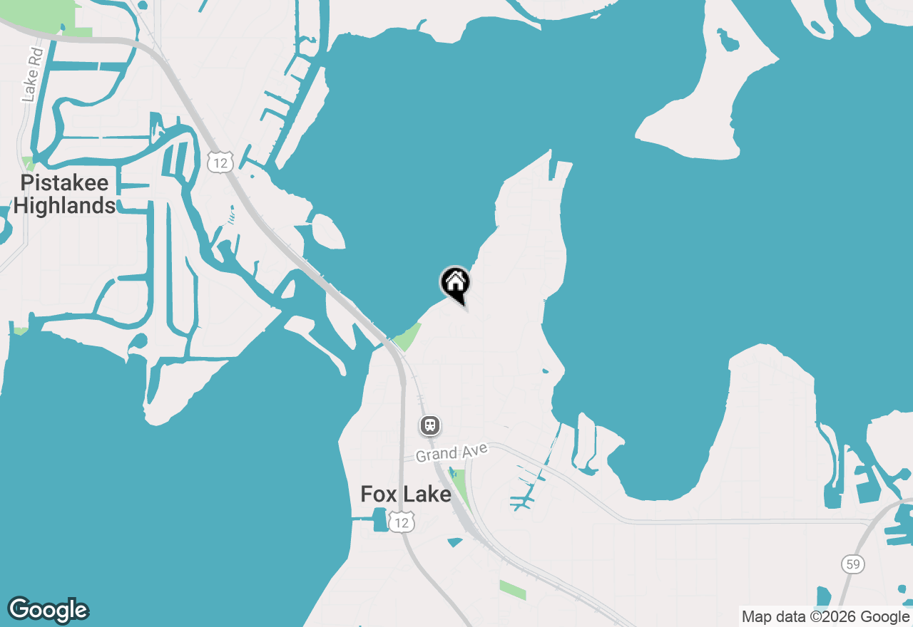Map of 115 Nippersink, Fox Lake, IL 60020