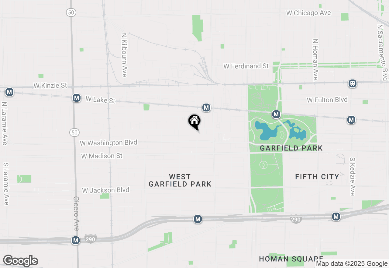 Map of 122 N Karlov Avenue, Chicago, IL 60624