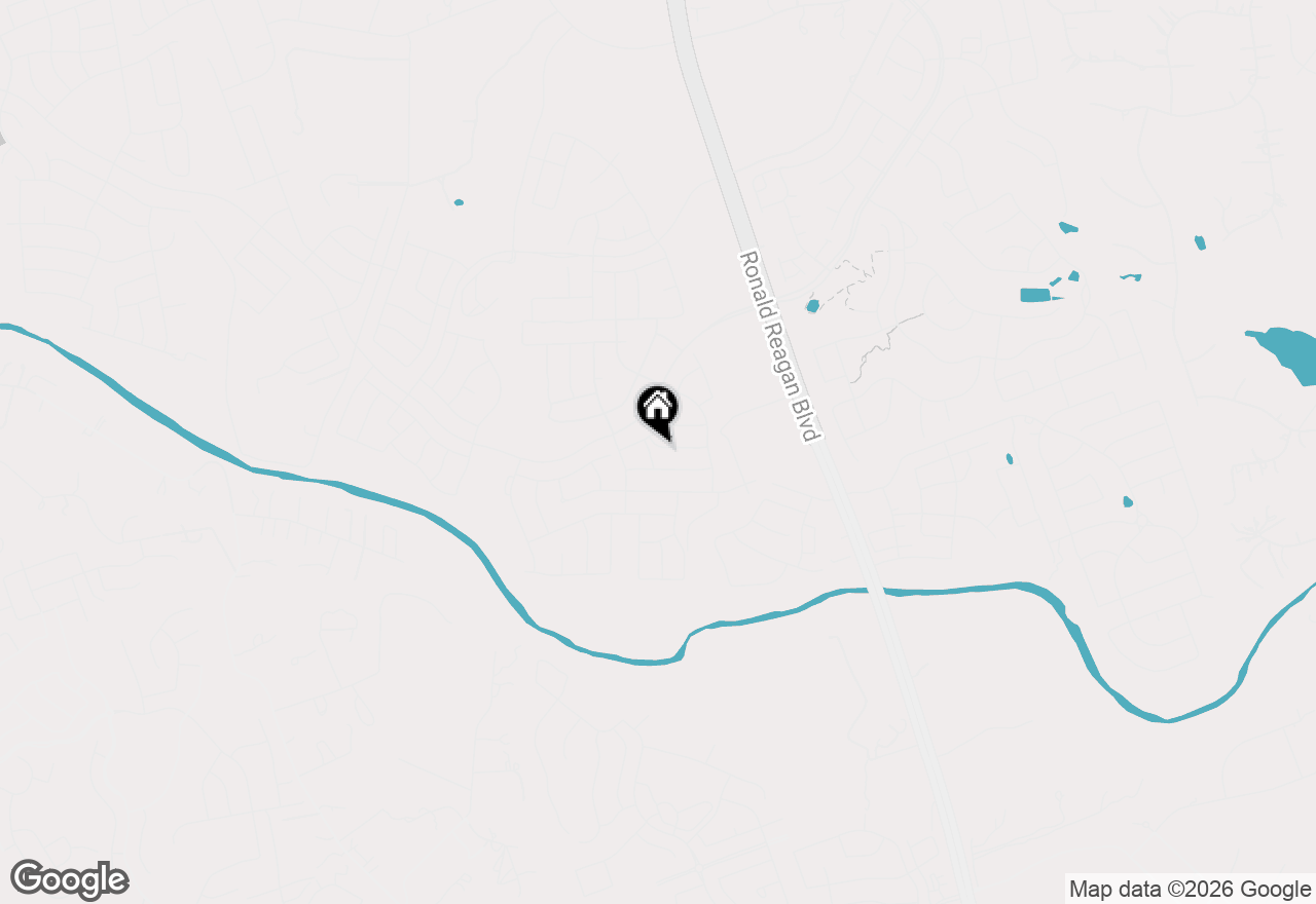 Map of 2308 Bear Cub Bnd, Leander, TX 78641