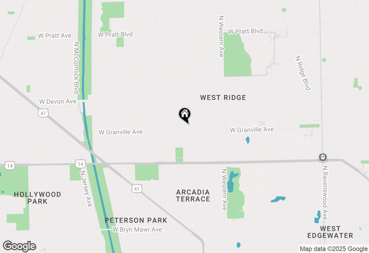 Map of 6215 N Talman Avenue, Chicago, IL 60659