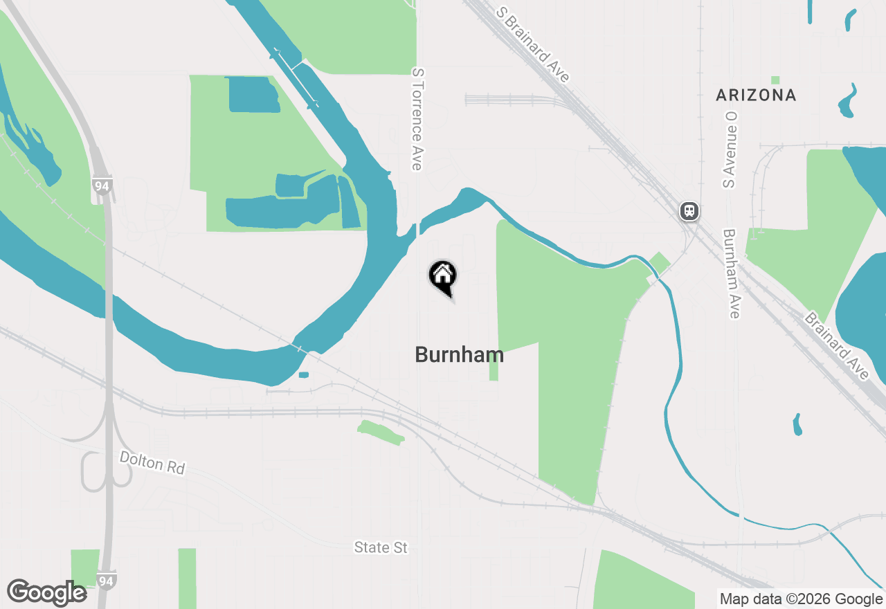 Map of 13947 S Saginaw Avenue, Burnham, IL 60633