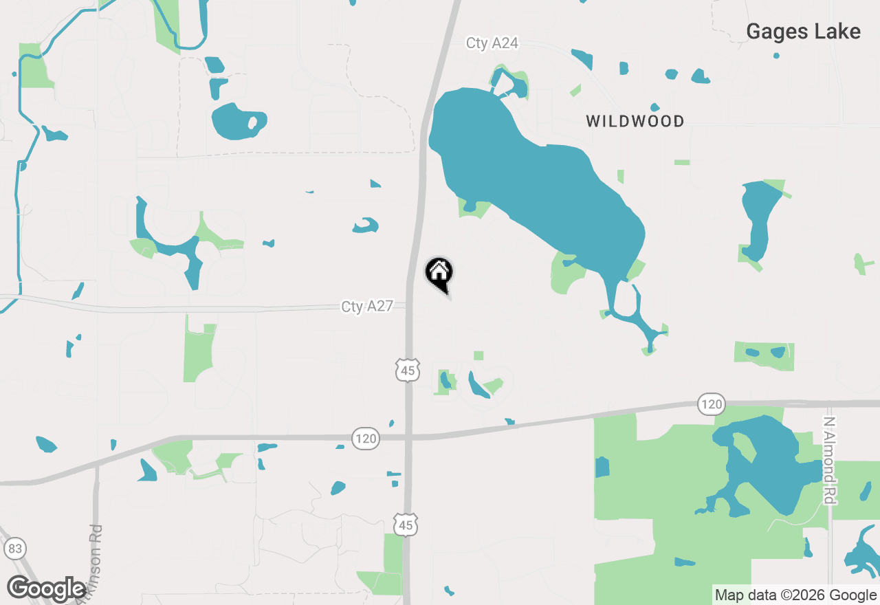 Map of 33191 N Sunset Avenue, Grayslake, IL 60030