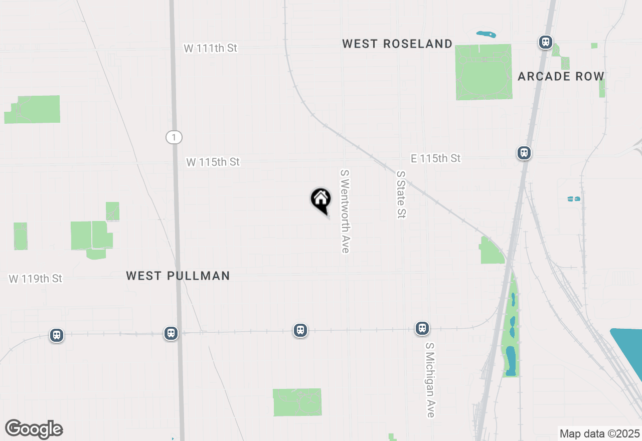 Map of 255 W 117th Street, Chicago, IL 60628