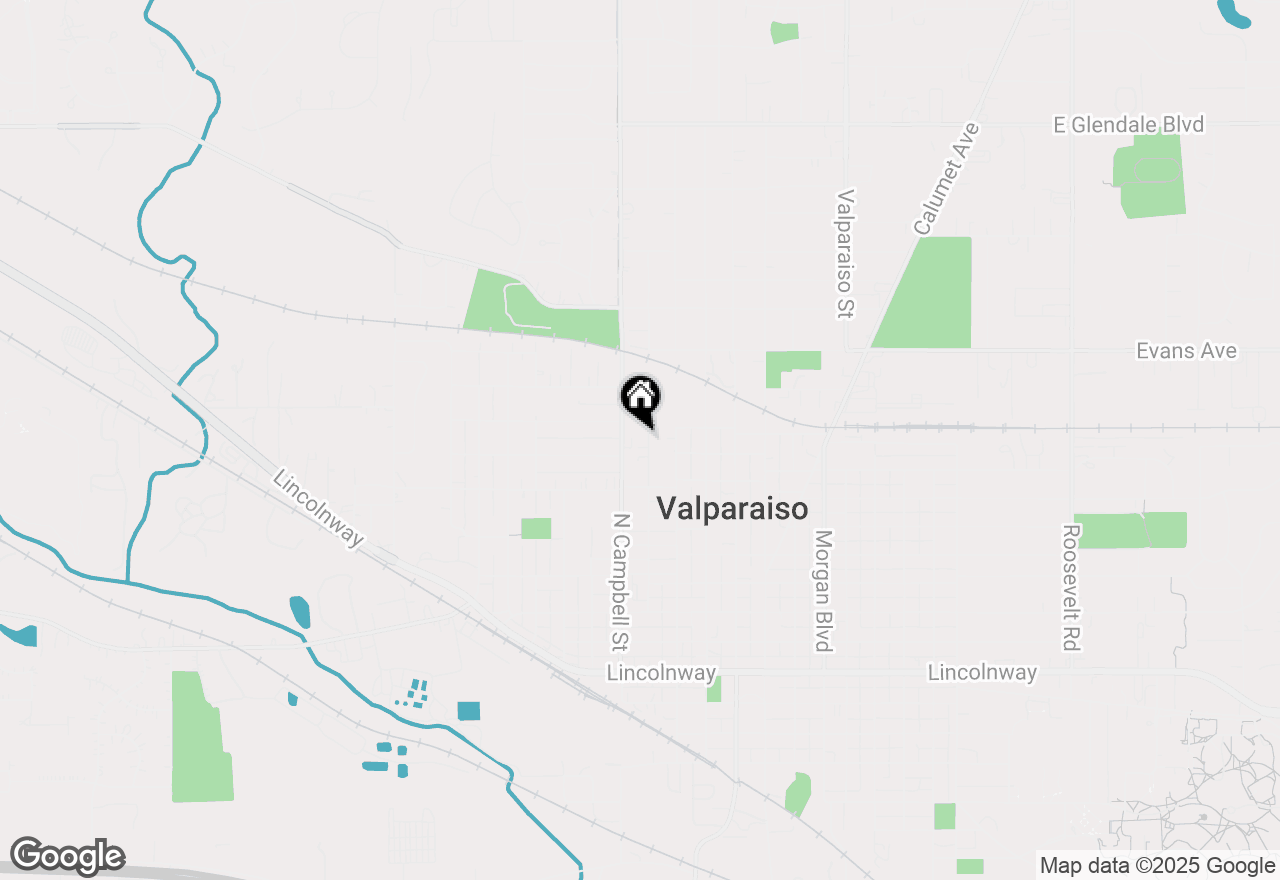 Map of 805 Academy Street, Valparaiso, IN 46383