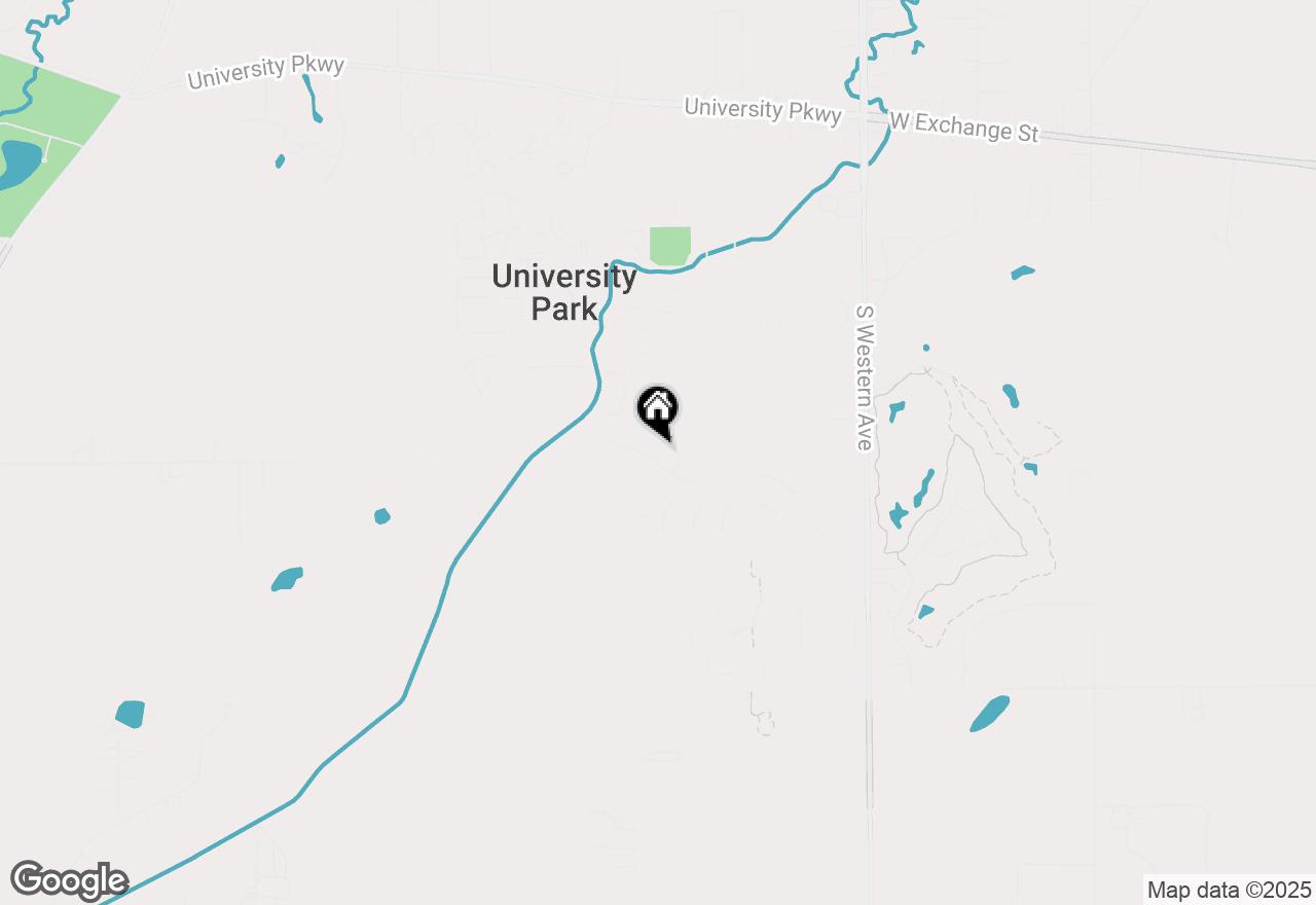 Map of 740 Mission Street, University Park, IL 60484