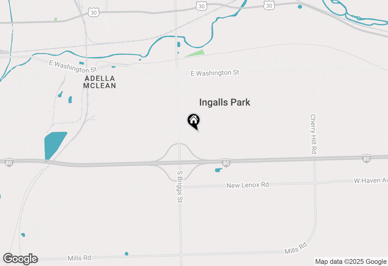 Map of 505 Peale Street, Joliet, IL 60433