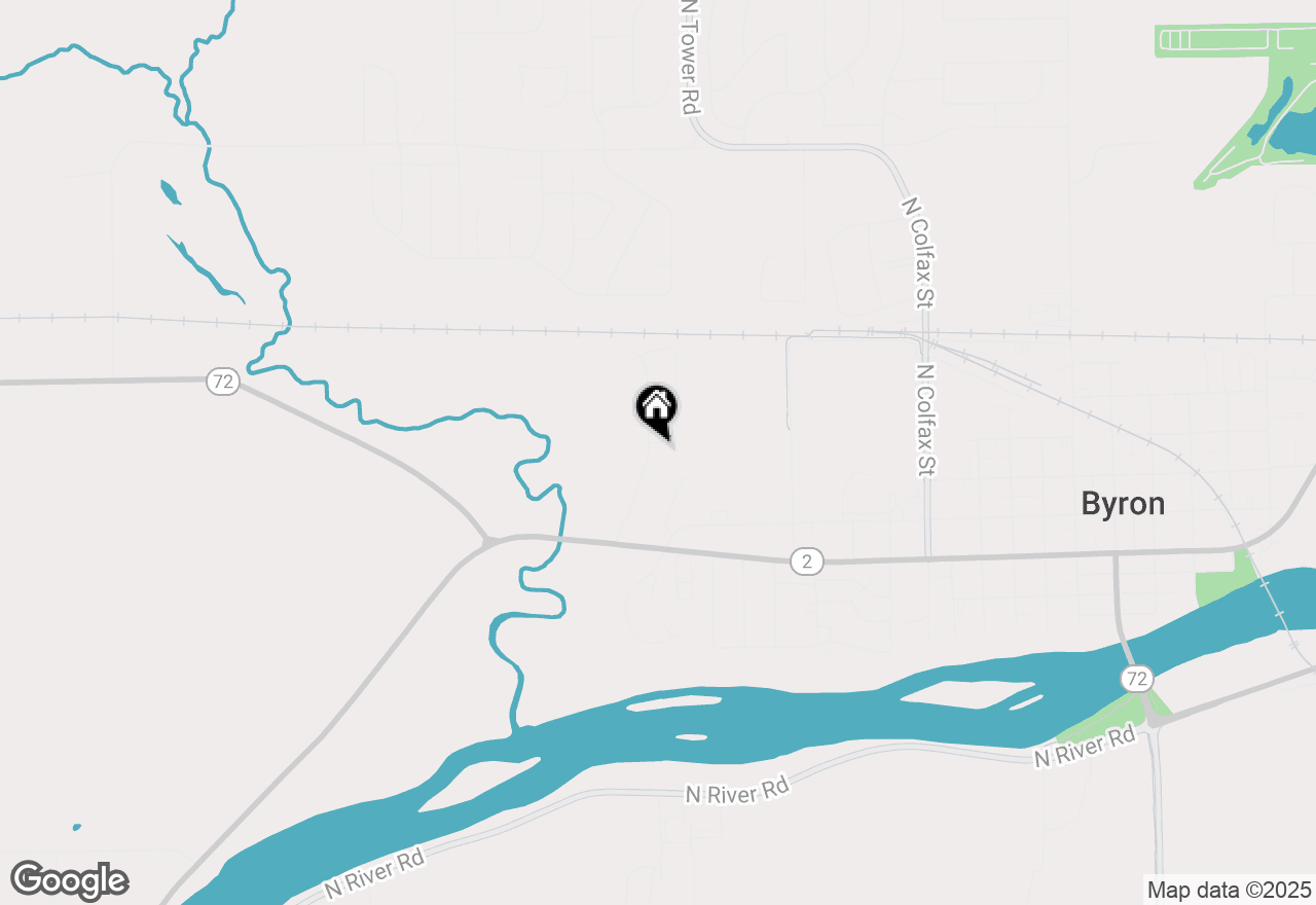 Map of 351 Mill Ridge Drive, Byron, IL 61010