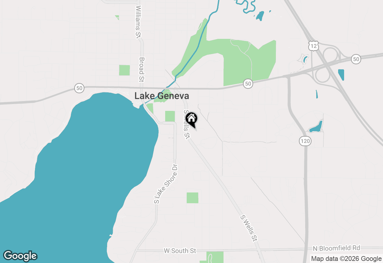 Map of 415 S Wells St #303, Lake Geneva, WI 53147