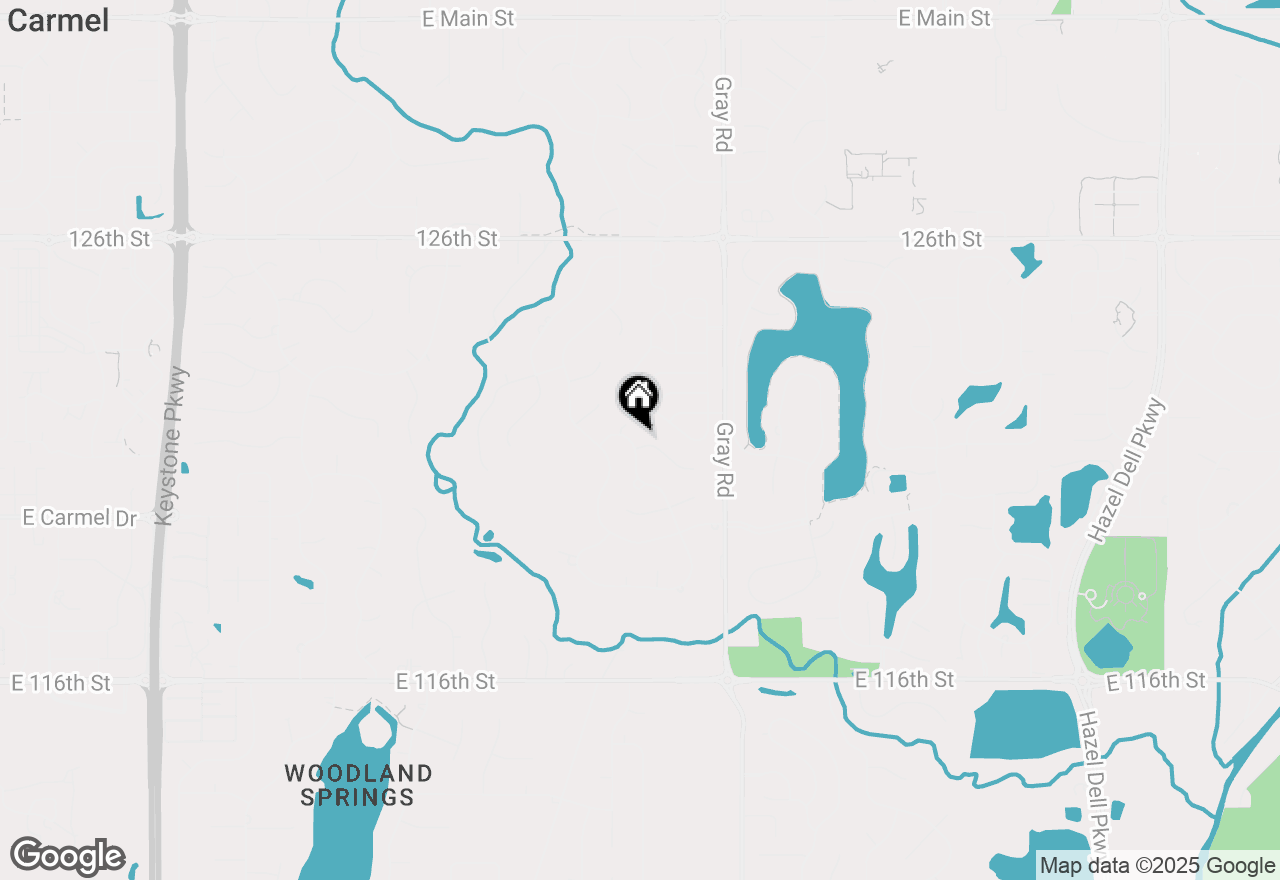 Map of 4600 Royal Oak Lane, Carmel, IN 46033