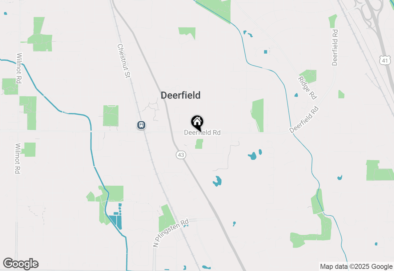 Map of 551 Deerfield Road, Deerfield, IL 60015