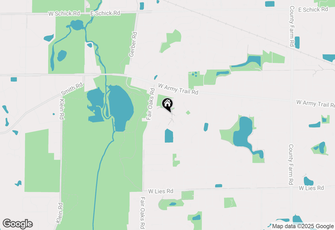 Map of 1395 Potomac Court, Carol Stream, IL 60188