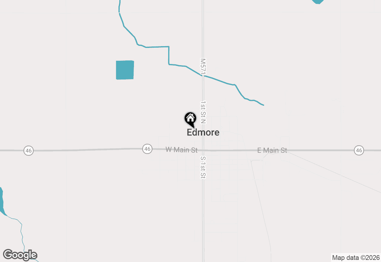 Map of 500 W Home Street, Edmore, MI 48829